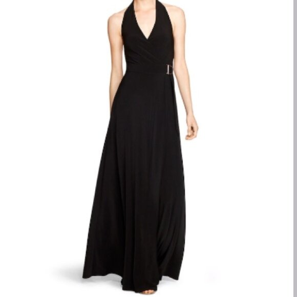 White House Black Market Formal Halter Gown - Picture 7 of 7